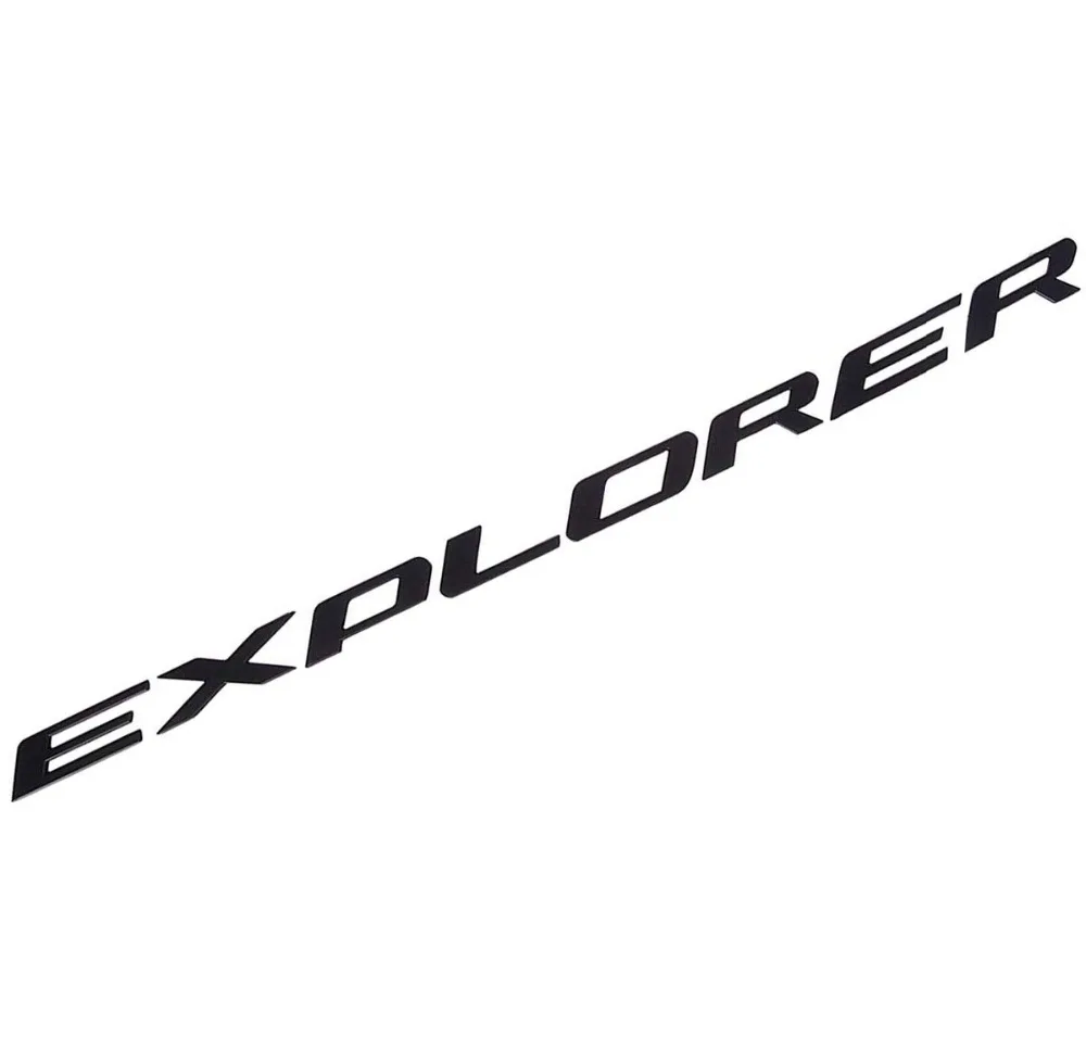 8 с буквенным принтом и комплект Explorer эмблема автомобиля передний капот Знак