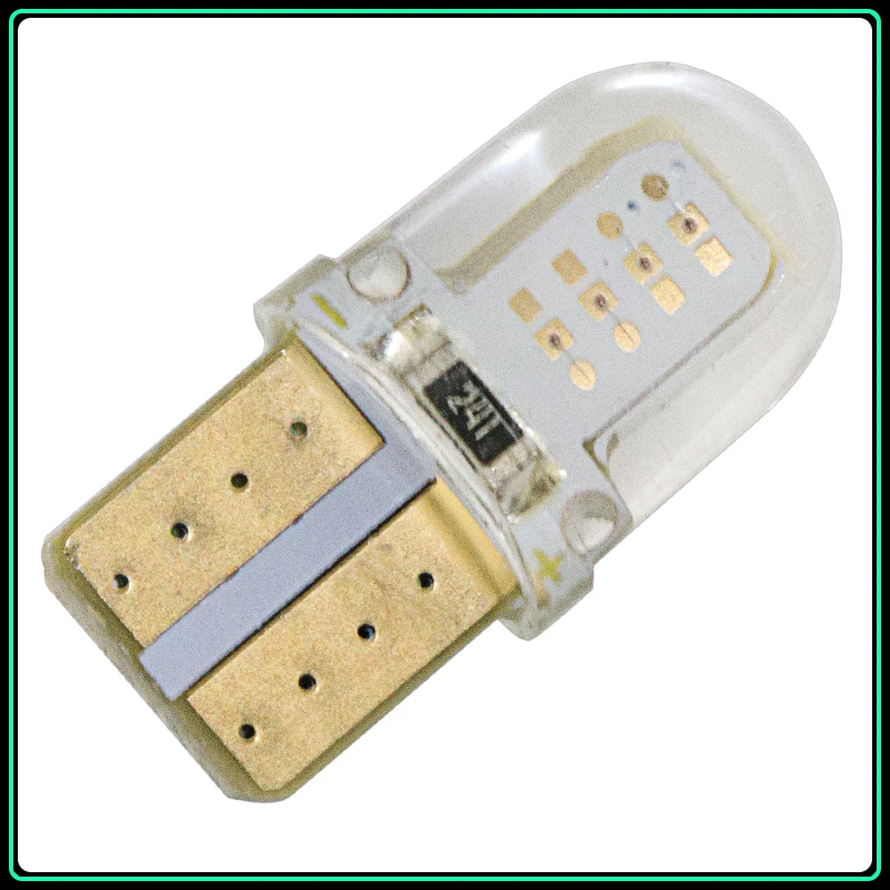 Carsty Новый 194 168 W5W T10 светодиодный 8 SMD COB 1W силиконовый Автомобильный фонарь для