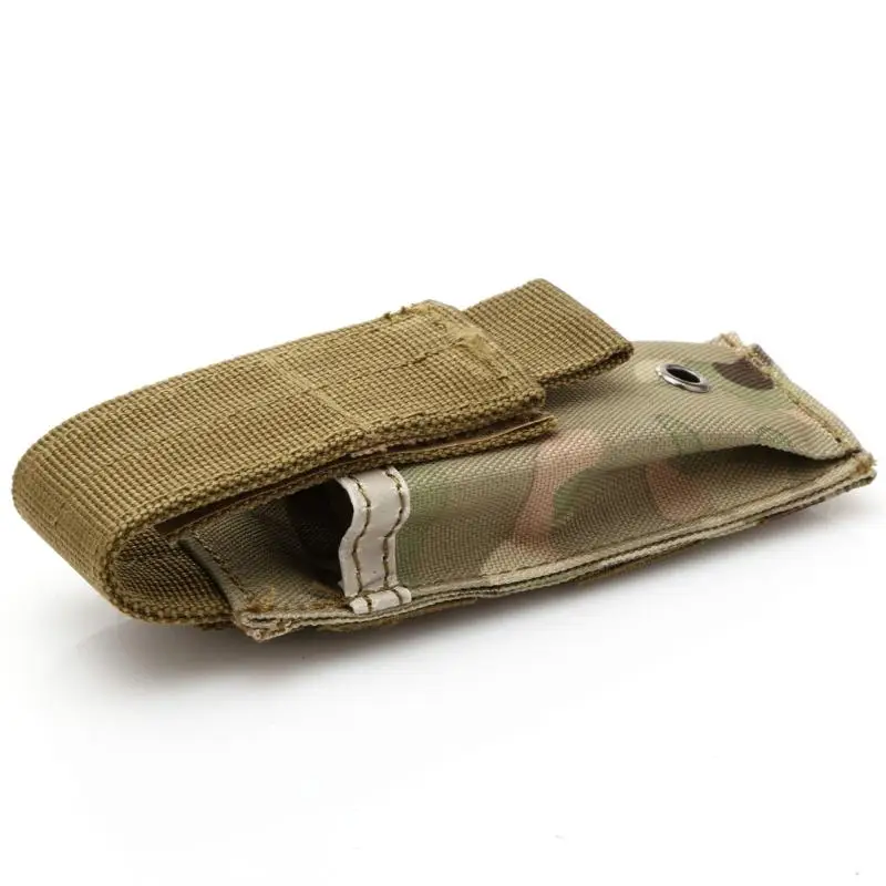Военный Molle тактический один Пистолет подсумок Ножи фонарик оболочка страйкбол охотничьи боеприпасы Camo мешки кобура аксессуары