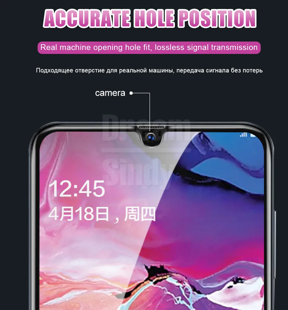 20D полное покрытие из закаленного стекла для samsung Galaxy A50 A30 A10 M10 M20 M30 A8 A7 Защитная пленка для экрана