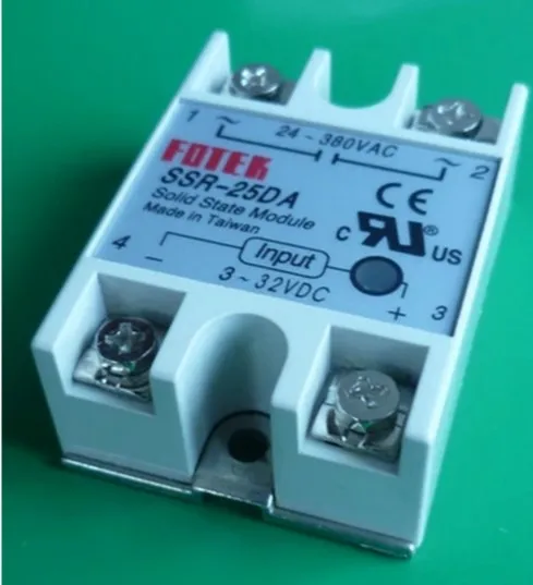 Твердотельные реле SSR-25DA 25A/380 V 3-32VDC | Обустройство дома