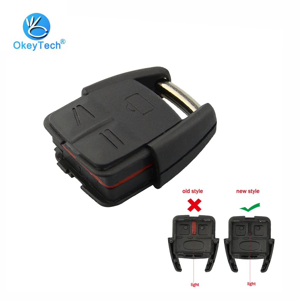 OkeyTech для Opel корпус ключа запчасть бесключевой доступ 3 кнопки замена