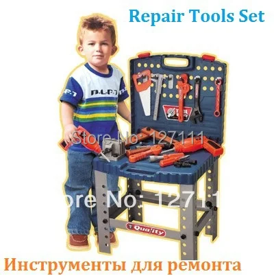 Игрушки для инструментов горячие дети притворяться играть игрушки набор ремонта