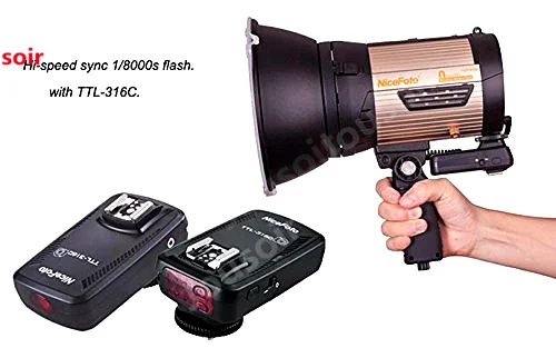 NiceFoto N Flash 280A портативная беспроводная светодиодная студийная вспышка со