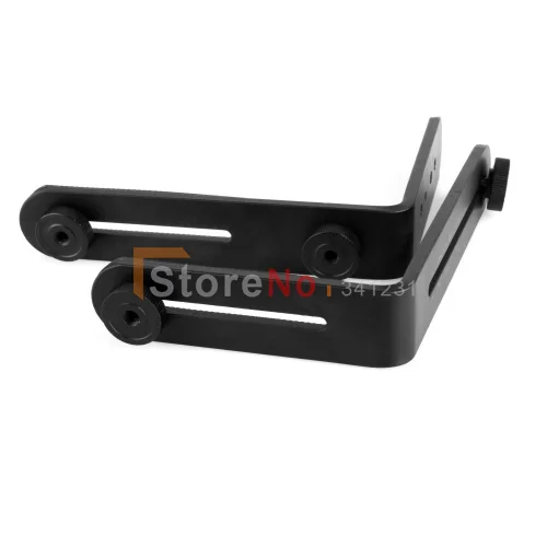 100% New &amp High Quality Dual-L Flash Bracket Holder Mount for 5D II 7D 50D 60D 550D 600D 1100D Nikon D7000 D300s D700 D3 D90 |