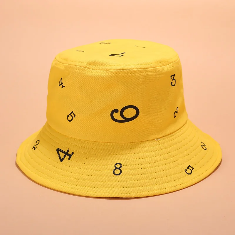 Шляпа женская оригинальная маленькая цифровая рыбацкая летняя уличный