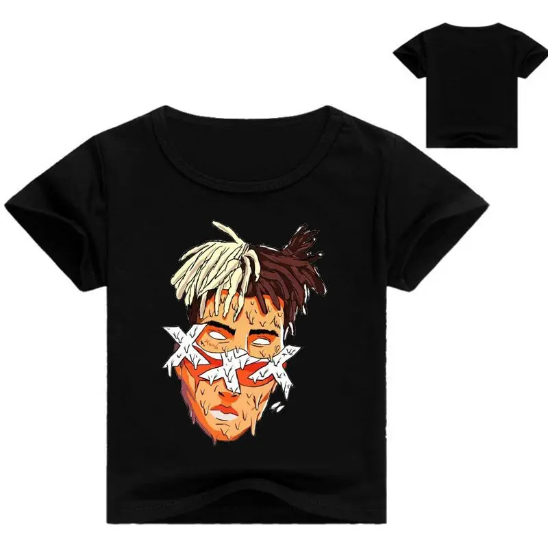 Xxxtentacion балахон; детские толстовки с капюшоном; модные детские повседневные Пуловеры Одежда для детей пальто для девочек, детская одежда для маленьких мальчиков рубашка Спортивная одежда - Цвет: color at picture