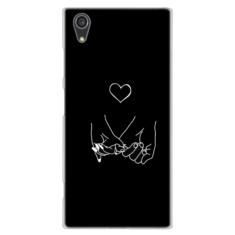Чехол MLLSE с абстрактным рисунком для лица, модный Темный чехол для sony Xperia M4Aqua M5 E5 X XA XA1 XA2 Plus XA3 XZ XZ1 XZ2 Compact Z5 L1 L2 L3 - Цвет: 04