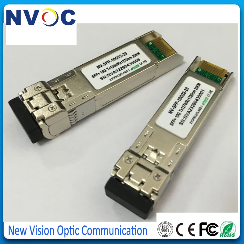 WDM технология LR модуль 10G 1270 нм/1330 нм 20 км DDM BiDi SFP + LC | Мобильные телефоны и