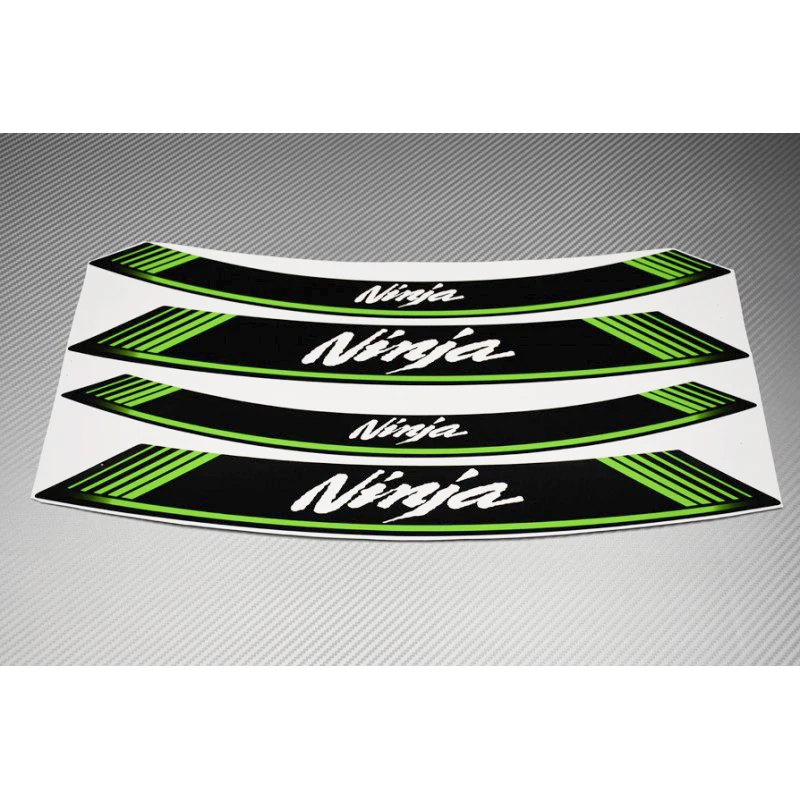 Для KAWASAKI NINJA 250 300 400 600 650 1000 все высокое качество мотоцикл край внешний обод полосы