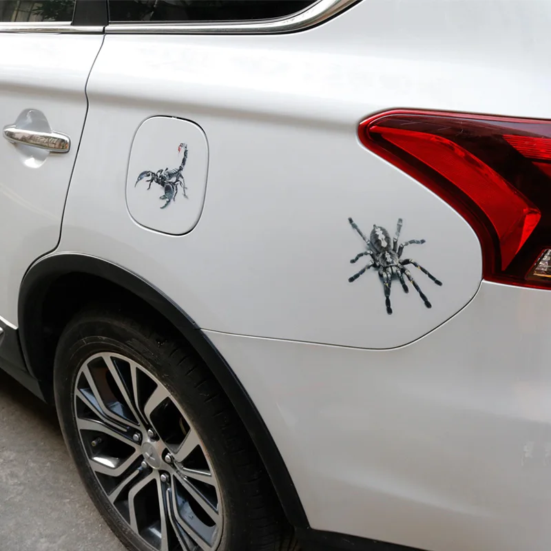 Noizzy виниловая Светоотражающая наклейка в виде паука скорпиона|car styling|auto stickerstyle
