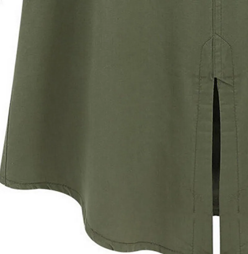 Пальто армейского зеленого цвета на пуговицах 2020 весенние европейские и