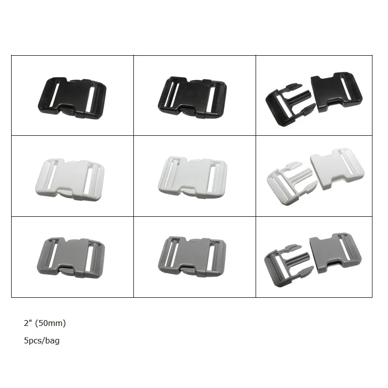 2 &quot(50 мм) пластиковая пряжка из АБС пластика двойная Регулировка пластикового