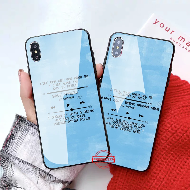 Стеклянный чехол для Apple iPhone 11 Pro X XS Max 6 6S 7 8 Plus 5 5S SE | Мобильные телефоны и