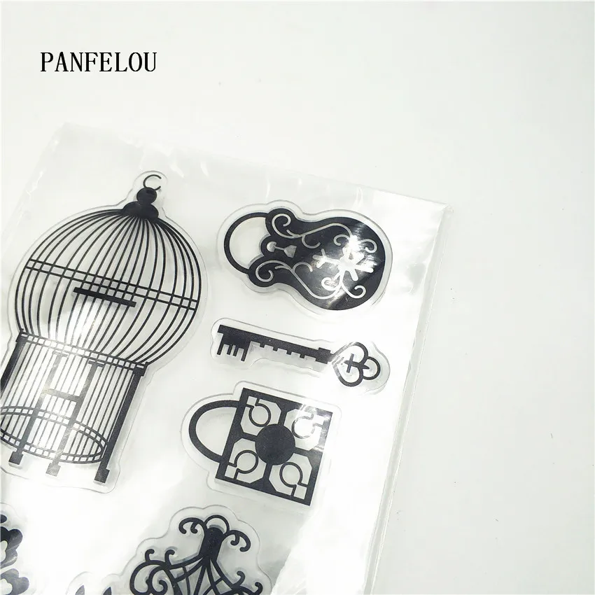 Классическая мебель PANFELOU прозрачный силиконовый штамп/печать сделай сам