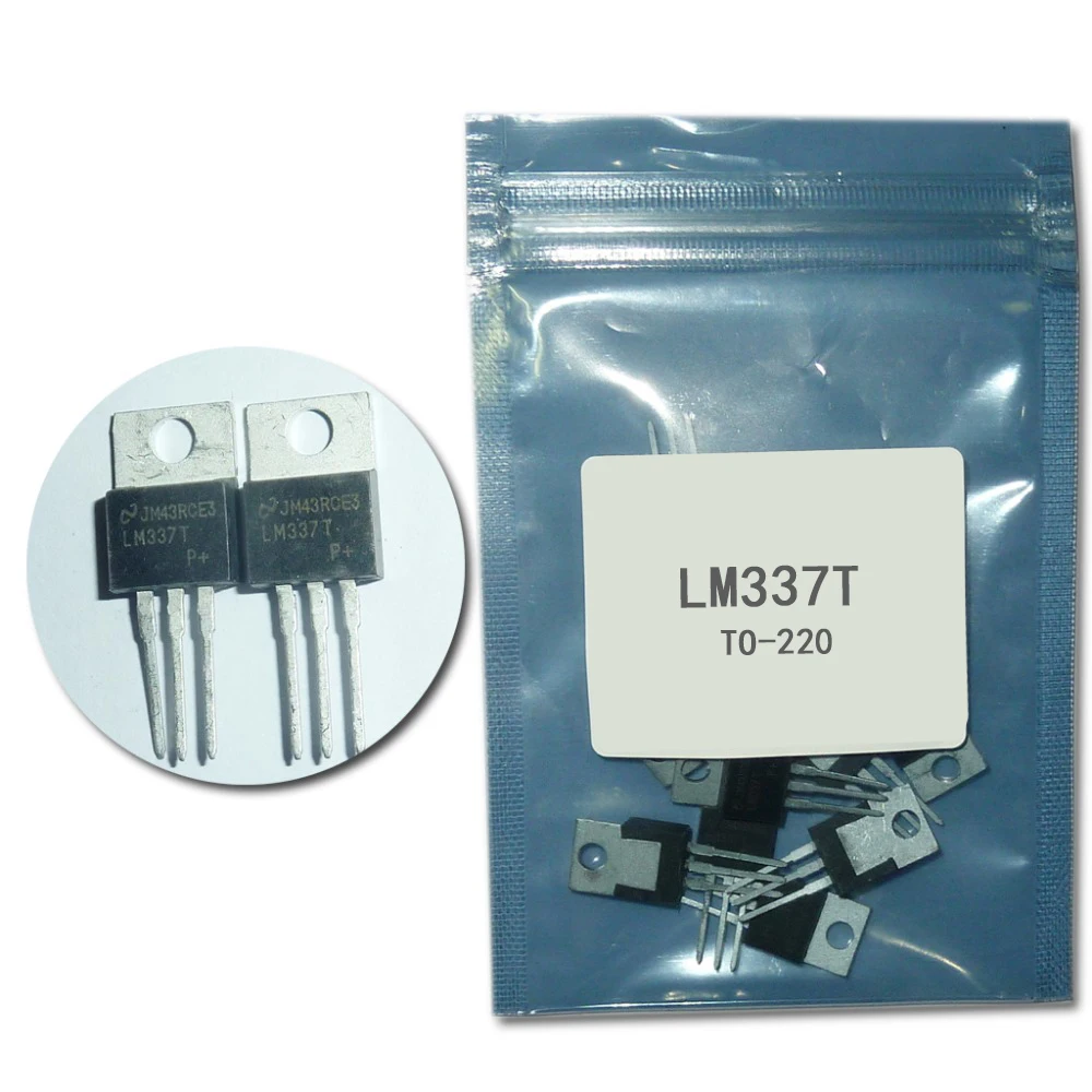 10 шт./лот LM337T регулятор напряжения IC 220 регулируемый три терминал|voltage regulator|regulator