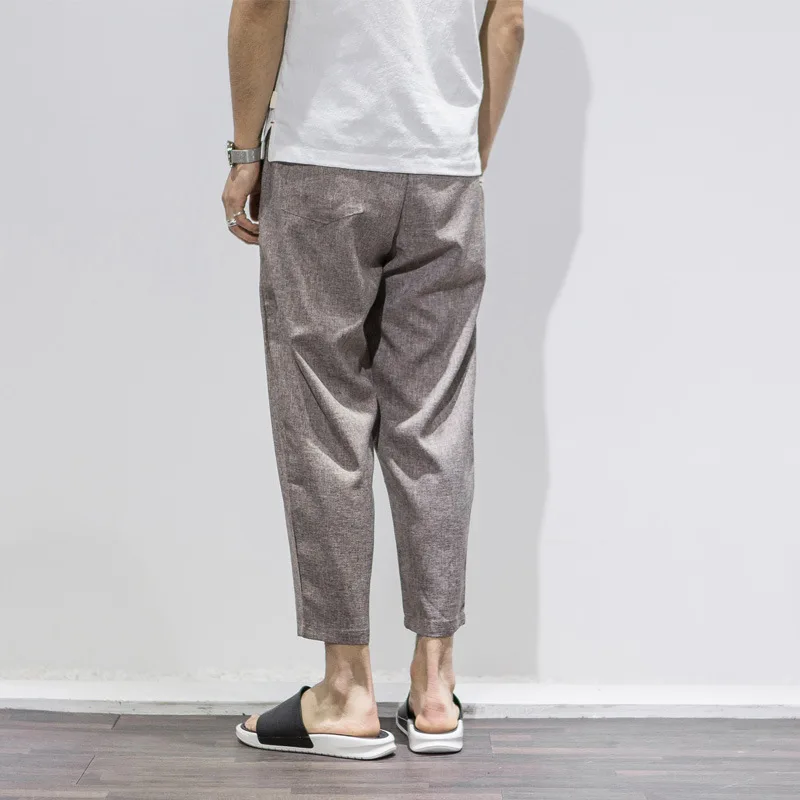 Новинка 2016 хлопковые свободные шаровары для отдыха брюки до щиколотки летние