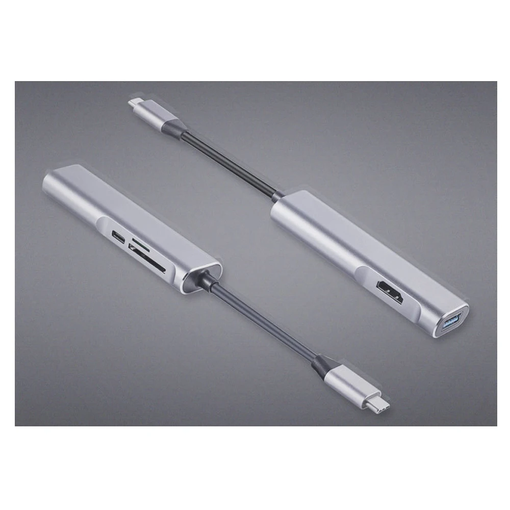 100% Совершенно новый концентратор USB Type C для HDMI 4K 3. 0 Thunderbolt 3 адаптер Dex Station MacBook