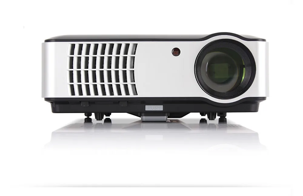 2016 Новый Smart LED Проектор 3500 люмен Android WI-FI 1280X800 HDMI USB 2.0 VGA TV HD 1080 P 3D Projetor Proyector Бимер |