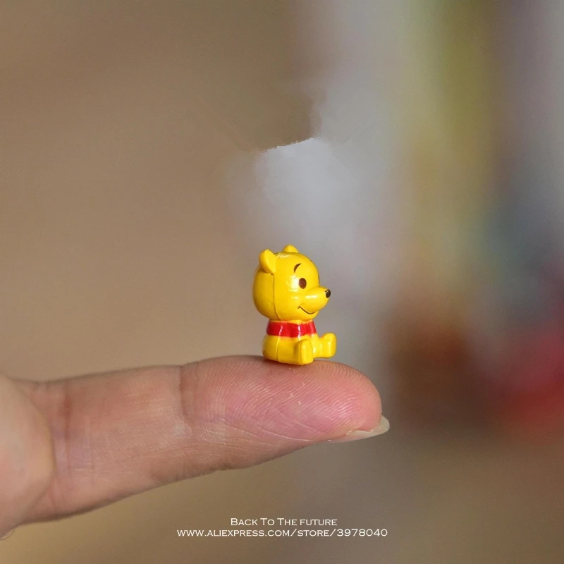 Disney Winnie the Pooh 1 5 см фигурка аниме украшение коллекции мини кукла игрушка модель
