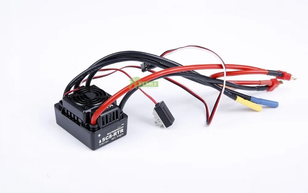 120A ESC подходит для 1/8 HPI Racing Savage XL FLUX Rovan TORLAND Monster Brushless Truck Parts | Игрушки и хобби