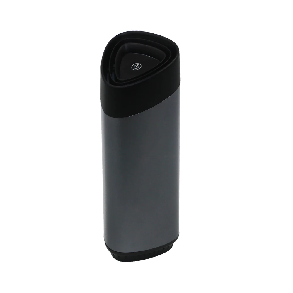 EANOP P400 Мини Портативный Intelliget 12 в автомобильный очиститель воздуха USB освежитель кислорода бар ионизатор для дома и автомобилей - Цвет: Черный