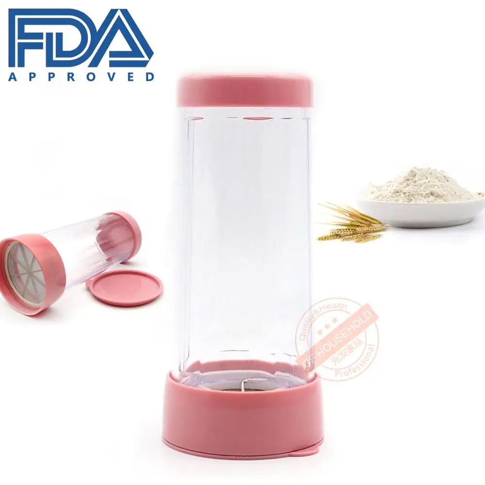 Глазурь сахарная мельница порошок шейкер для сахара диспенсер какао мучной кофе