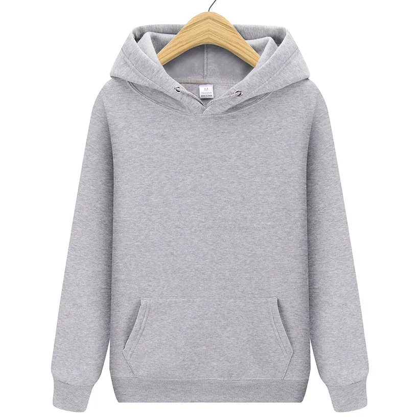 Gray hoodies XUANSHOW мода Спортивный костюм женский Осень зима одежда хлопок Длинный рукав Толстовки и длинные брюки Набор из двух частей S-XXL - Цвет: Gray hoodies