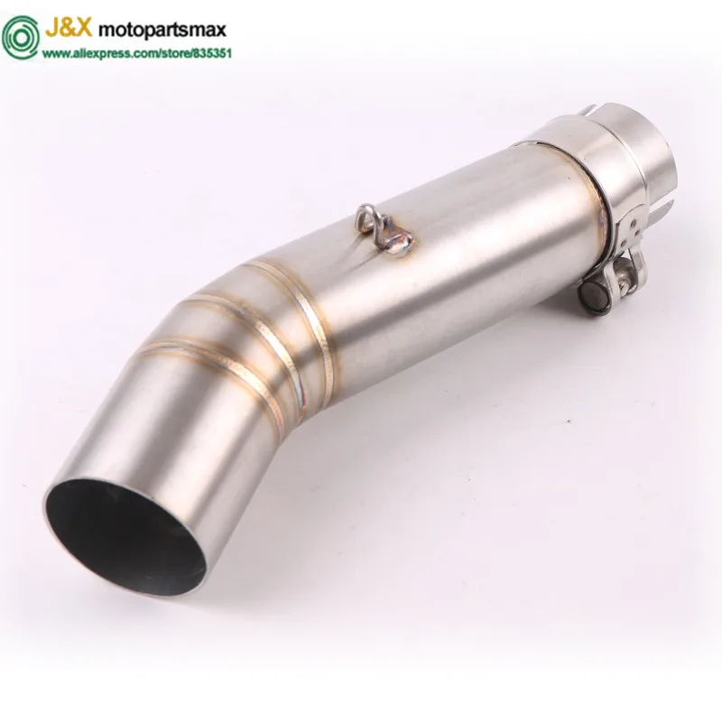

Motorcycle Exhaust full system middle pipe + muffler for HONDA CBR500 CBR400 CBR500R 2013-2015 CB400 CB500X 2013-2016 Slip On
