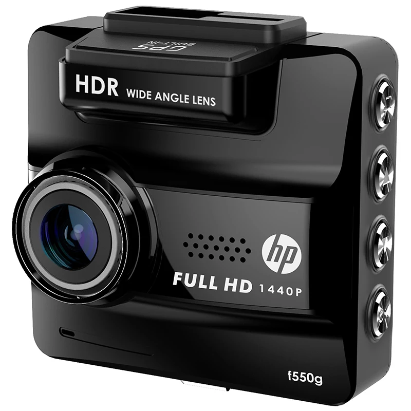 HP F550G видеорегистратор высокой четкости 1440P ночное видение 156 градусов