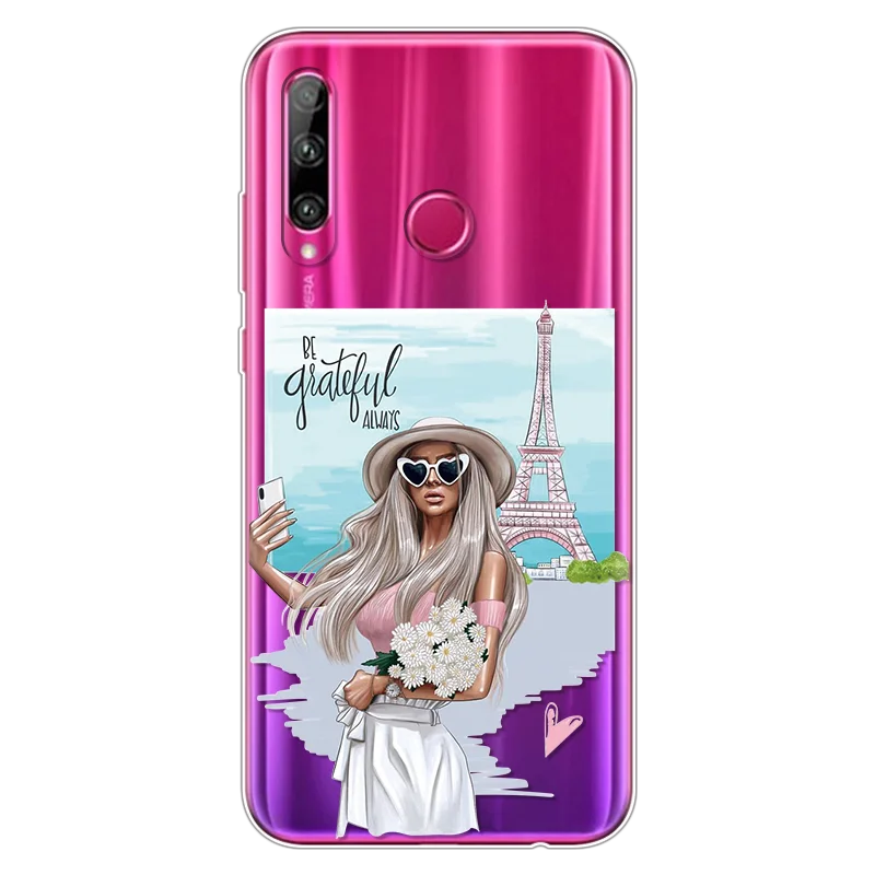 Модный чехол для Huawei Honor 10i 20i из мягкого ТПУ для Honor 10 20 Lite 6,21 дюйма, цвет черный, коричневый - Цвет: 0ctieta