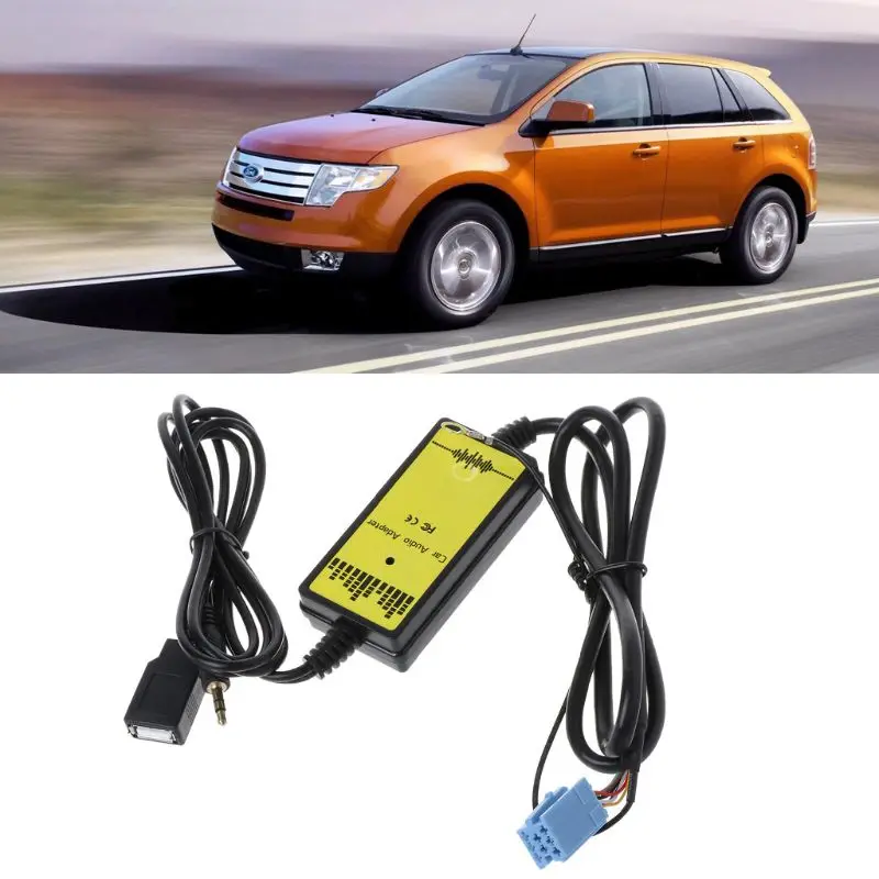 Автомобильный аудио MP3 интерфейс CD адаптер преобразователь AUX SD USB кабель для