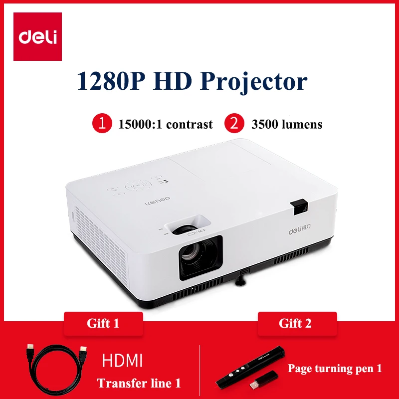 

Проектор гастрономический компактный, DPS-W435 P, высокое разрешение, 1280P