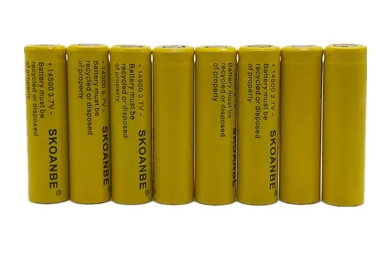1/2 шт 14500 700-800mAh 3,7 V литий-ионные аккумуляторные батареи литиевые для светодиодных фар фонарик игрушки с плоской головкой желтый