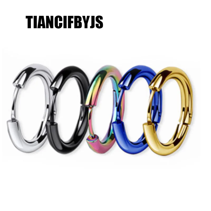 Серьги кольца из нержавеющей стали в стиле панк|earrings huggies|fashion hoop earringshoop earrings |