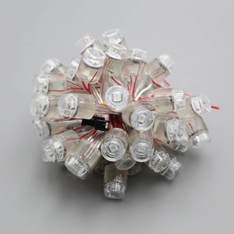 Чип 16 мм SM16703 (аналогичный WS2811 IC) 50 шт. DC5V RGB led smart pixel node с чистым проводом