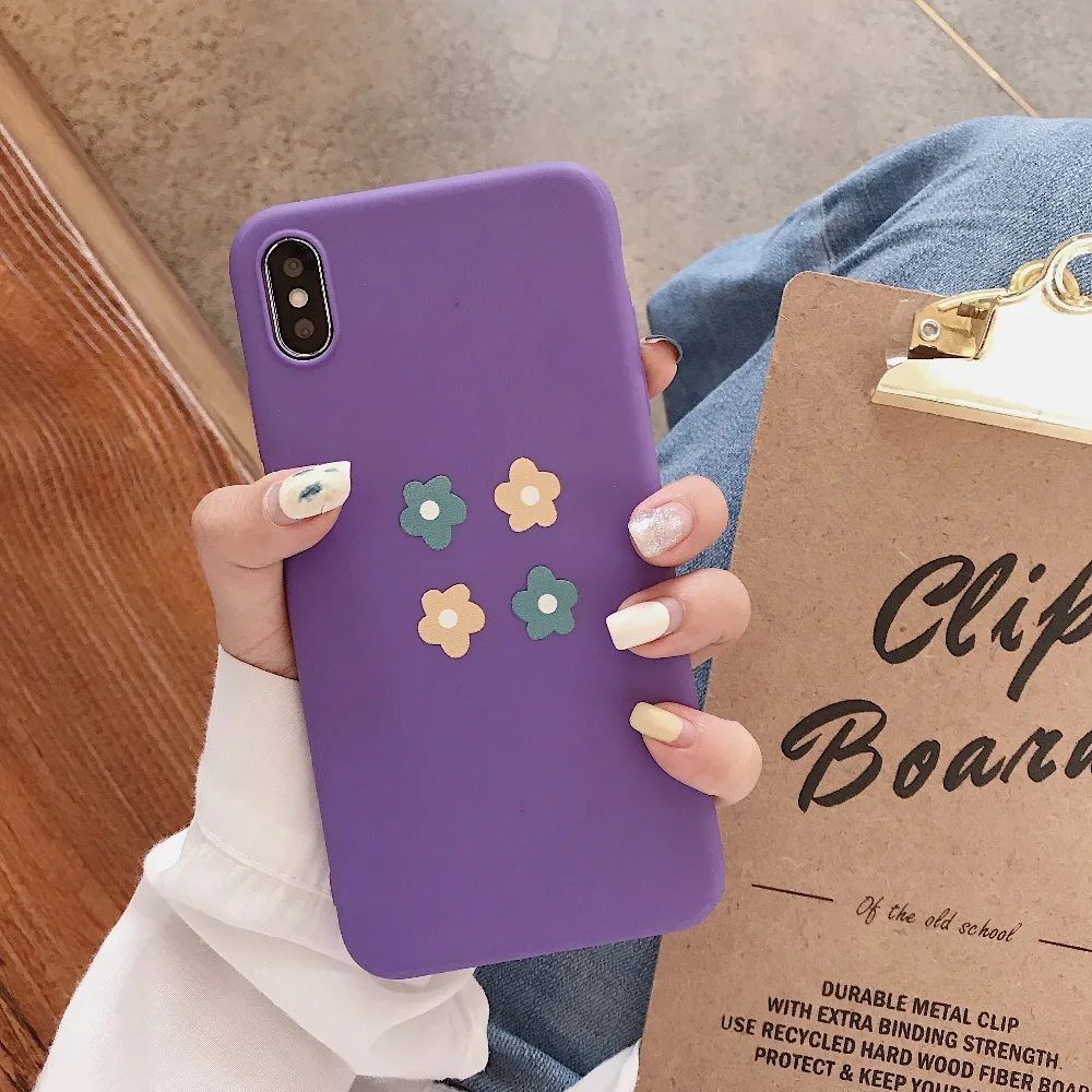 COPEONE Мягкий чехол из ТПУ для iPhone 8 Plus сплошной цвет телефонные чехлы 7 6 6s плюс