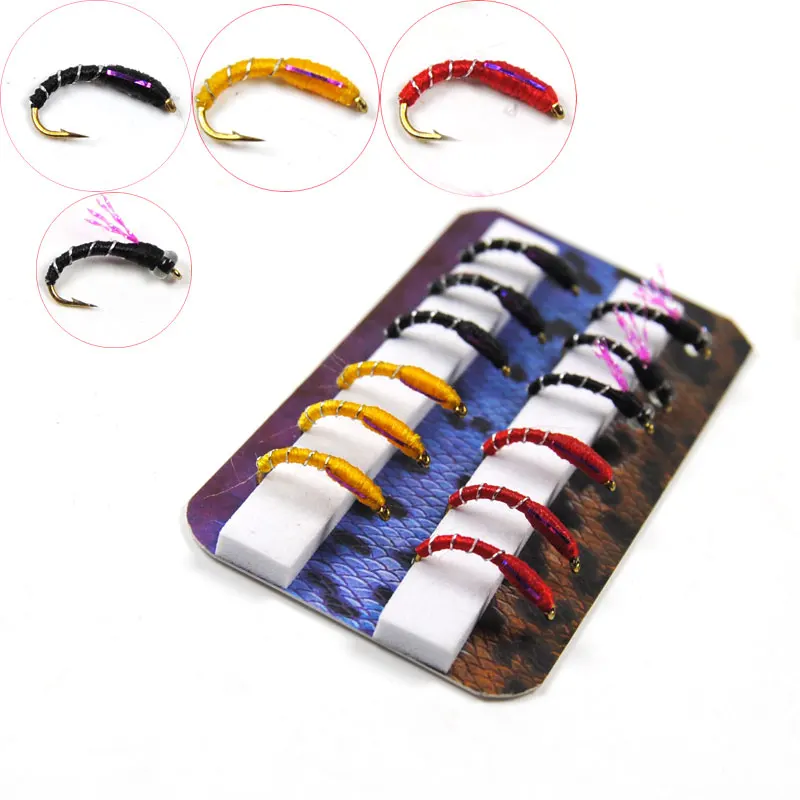 Нимфа Мушки для форели крючок ловли нахлыстом наживка Бесплатная доставка в