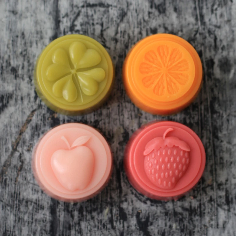 Силиконовая форма для фруктов мыла 4 вида|Формы мыла| |