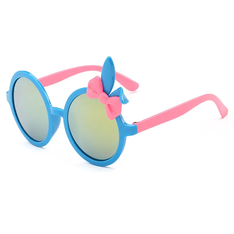 Круглые Солнцезащитные очки для девочек и мальчиков брендовый дизайн 2017 детские