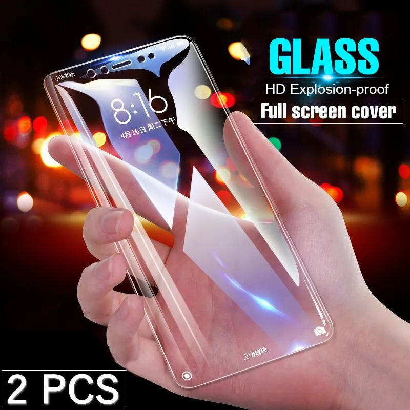 2 шт./лот Защитная пленка для экрана из закаленного стекла Xiaomi Pocophone F1 9 8 se Mi9 A3 A1 A2