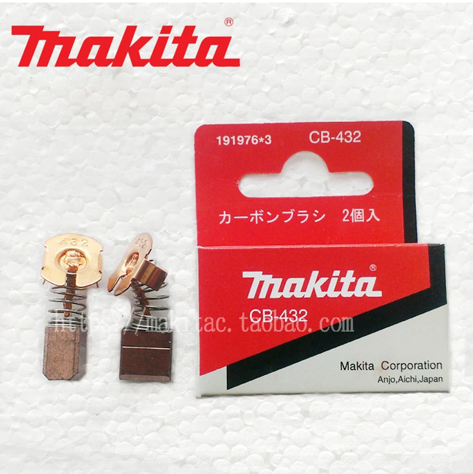 Японская Угольная щетка Makita CB-432 и CB-441 для общего использования, Электрический гаечный ключ, Угольная щетка для BTW200SA BTW200WA
