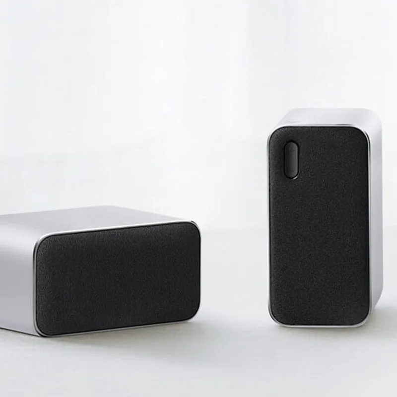 Xiaomi Bluetooth динамик компьютерный микрофон беспроводной портативный стерео динамик Aux светодиодный индикатор 12 Вт 2,4 ГГц для ПК планшетных телефонов