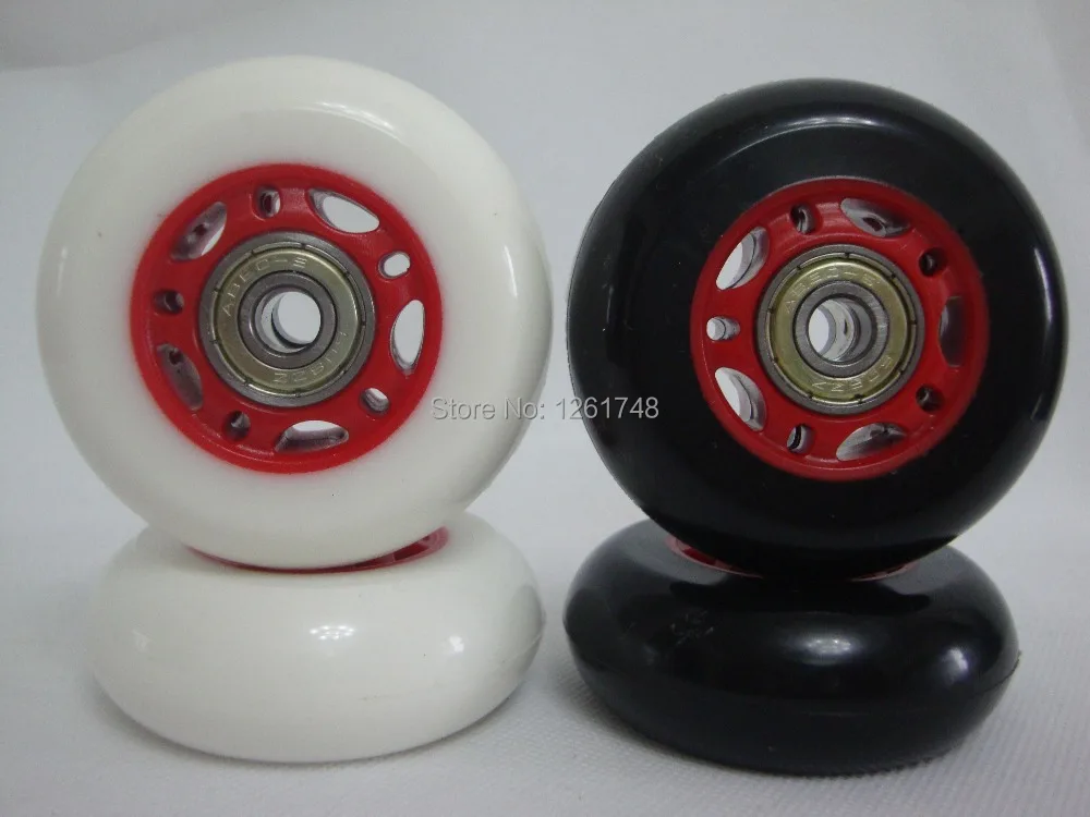 8 шт.!(Включая подшипники 608ABEC-7)! 64/68 мм, износостойкие подшипники для полиуретановыми колесами/Коньковые колеса/крутящихся колесиках