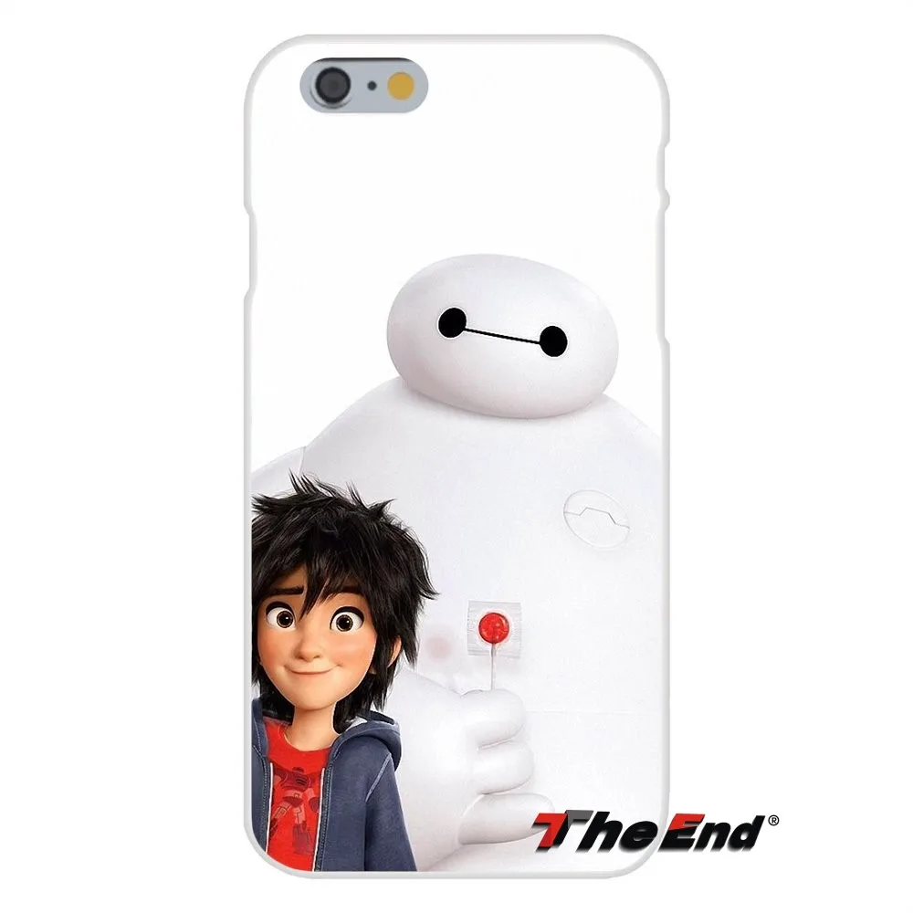 Японский Большой Герой 6 Летающий Baymax для iPhone X 4 4S 5 5S 5C SE 6S 7 8 Plus Galaxy Grand Core Prime Alpha