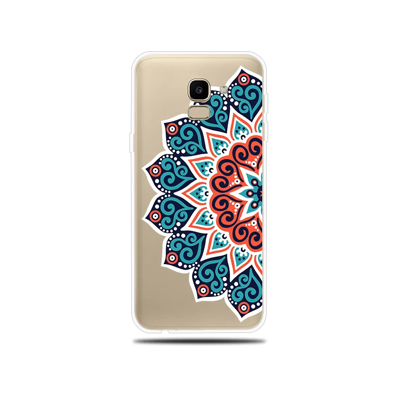 Силиконовый чехол для Samsung Galaxy J1 J2 J3 J5 J7 Prime 2017 2016 2015 Pro Чехол Мандала J4 J6 J8 2018