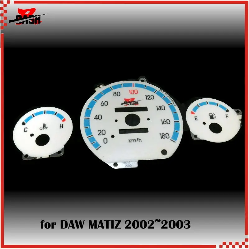 DASH EL светящийся датчик для Matiz 2002 2003 полный свечение синий зеленый обмен