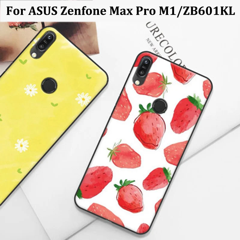 Чехол для ASUS Zenfone Max Pro M1 мягкие чехлы ZB601KL чехол телефона милый мультяшный Для M 1 |