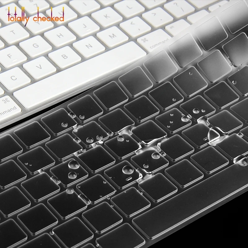 Волшебная клавиатура для Apple, Беспроводная Bluetooth клавиатура, Волшебная клавиатура, черная силиконовая кожа, ТПУ Клавиатура, чехол