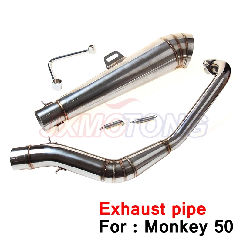 

Z50 spare parts Stainless steel Exhaust System Monkey Bike Exhaust muffler